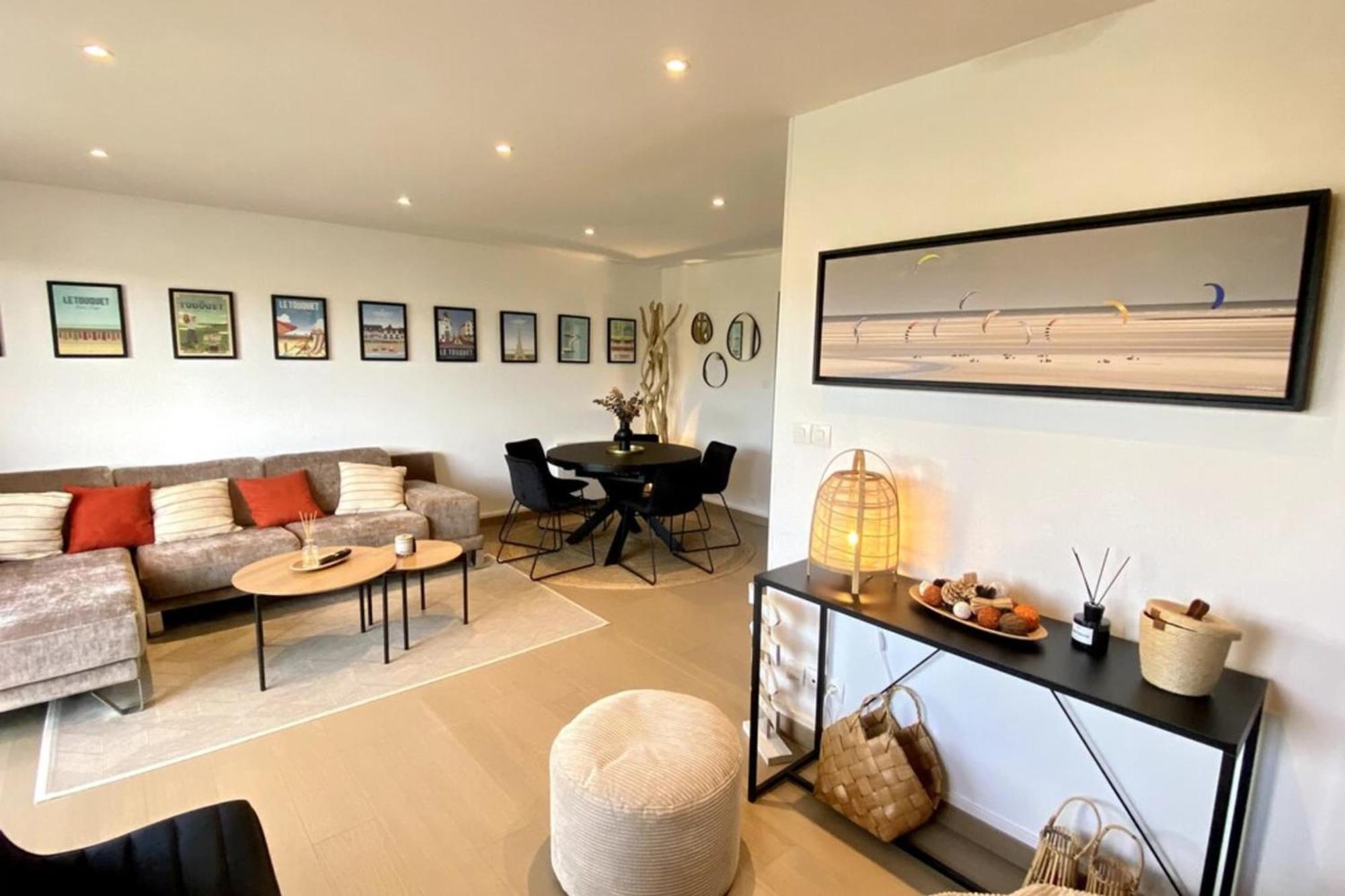 Superb Duplex With Lake View For 6 People Le Touquet Экстерьер фото