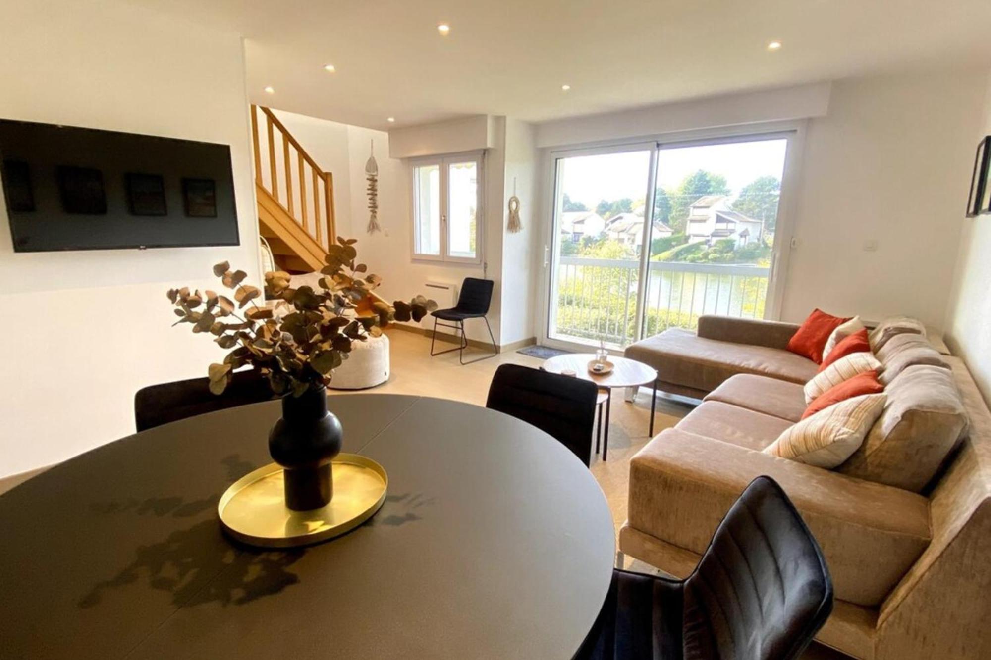 Superb Duplex With Lake View For 6 People Le Touquet Экстерьер фото