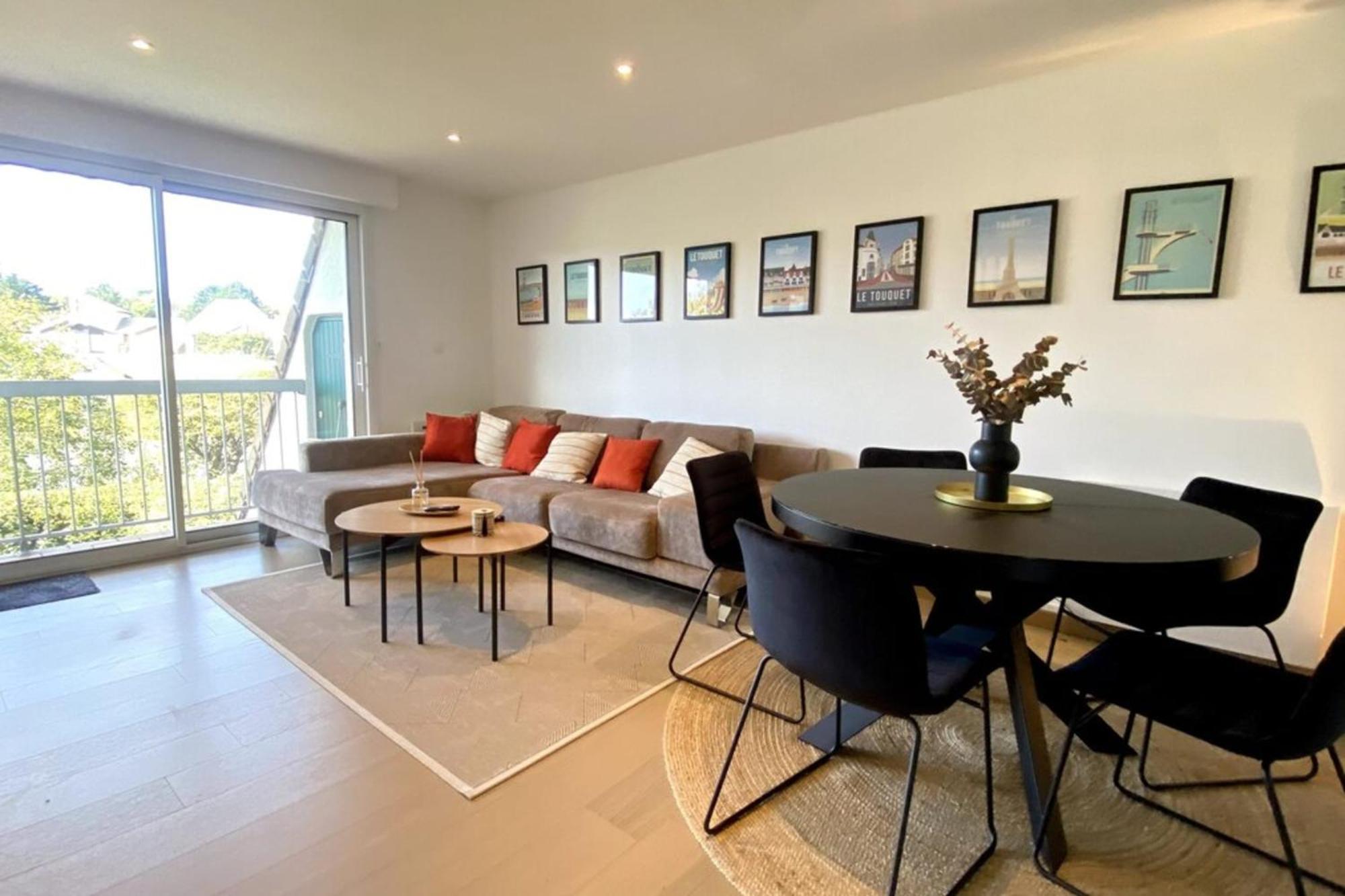 Superb Duplex With Lake View For 6 People Le Touquet Экстерьер фото