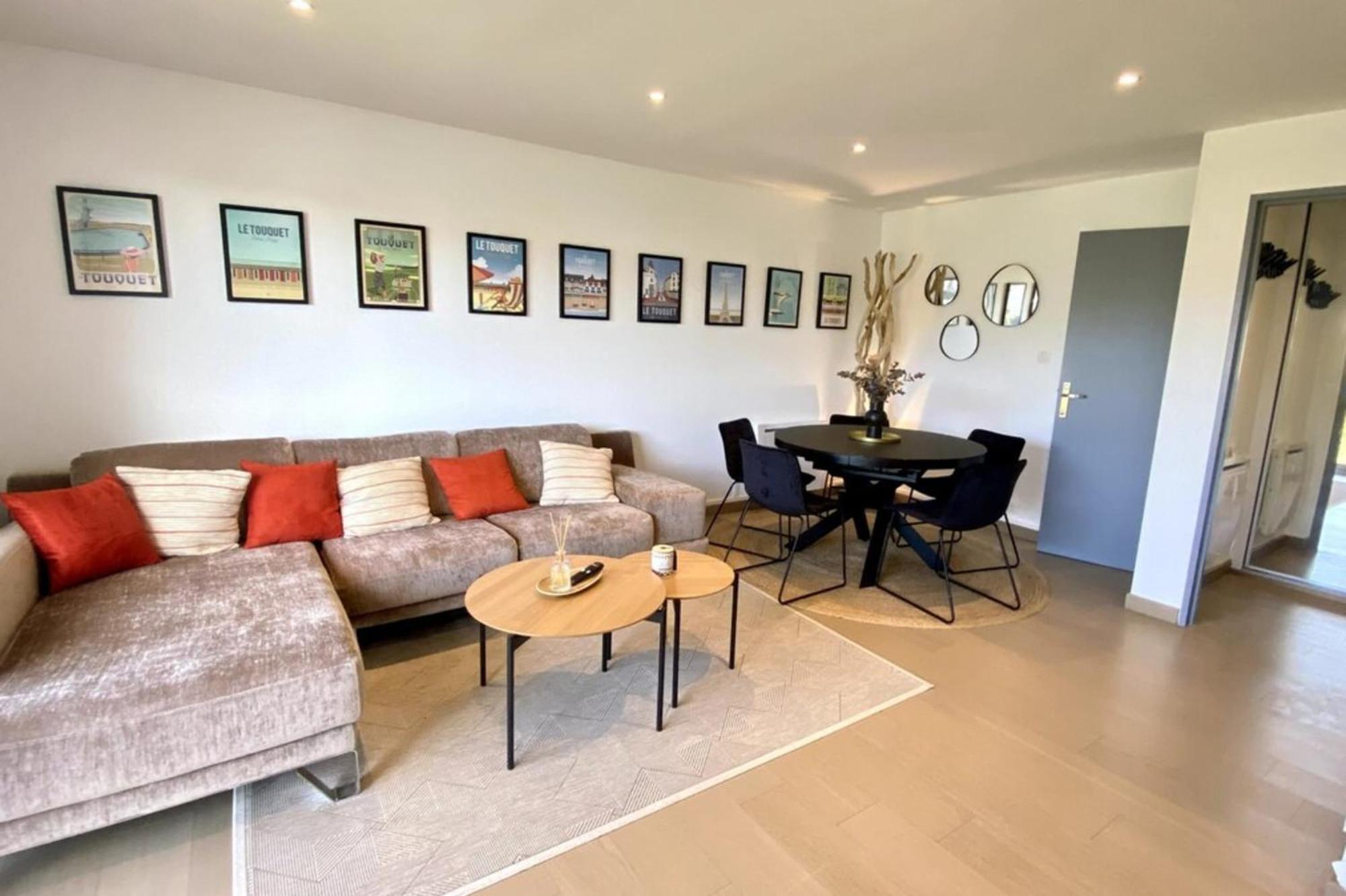 Superb Duplex With Lake View For 6 People Le Touquet Экстерьер фото