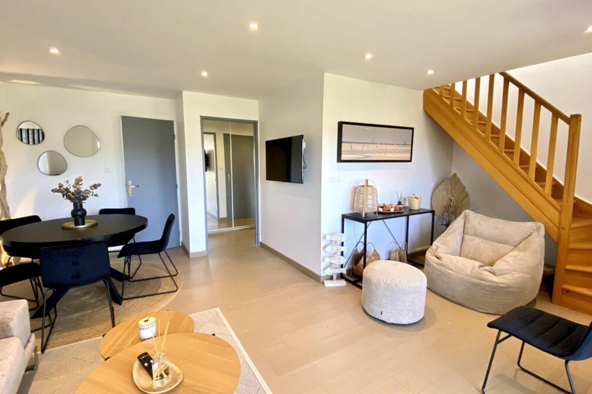 Superb Duplex With Lake View For 6 People Le Touquet Экстерьер фото